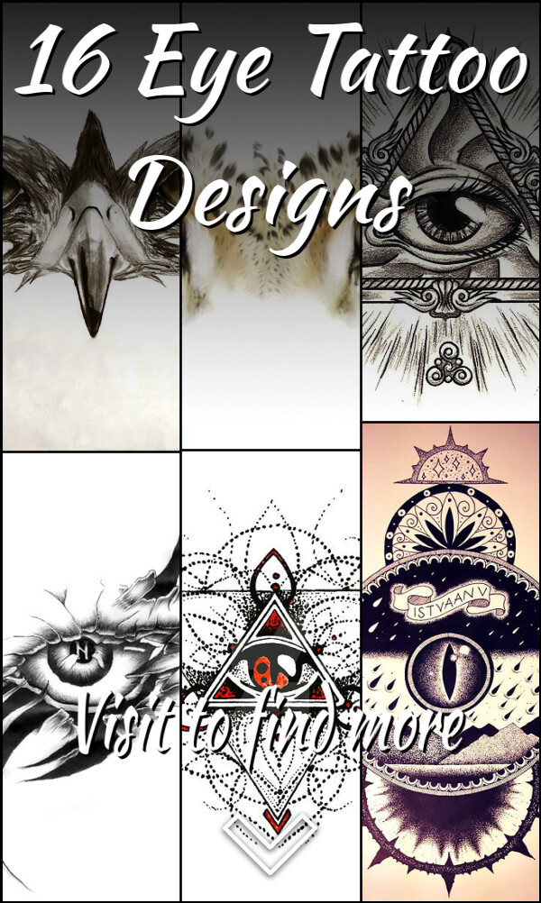 16 Eye Tattoo Designs
