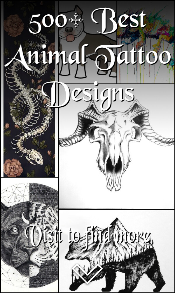 500+ Best Animal Tattoo Designs