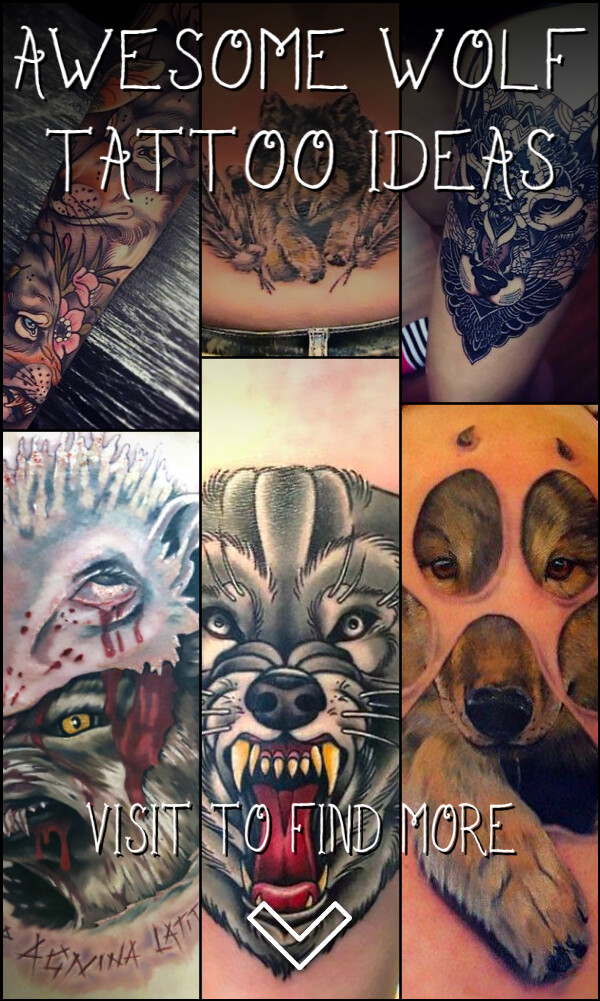 53 Awesome Wolf Tattoo Ideas