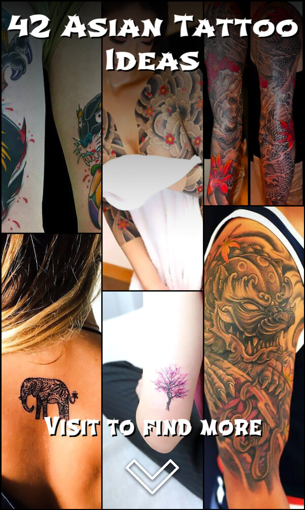 42 Asian Tattoo Ideas