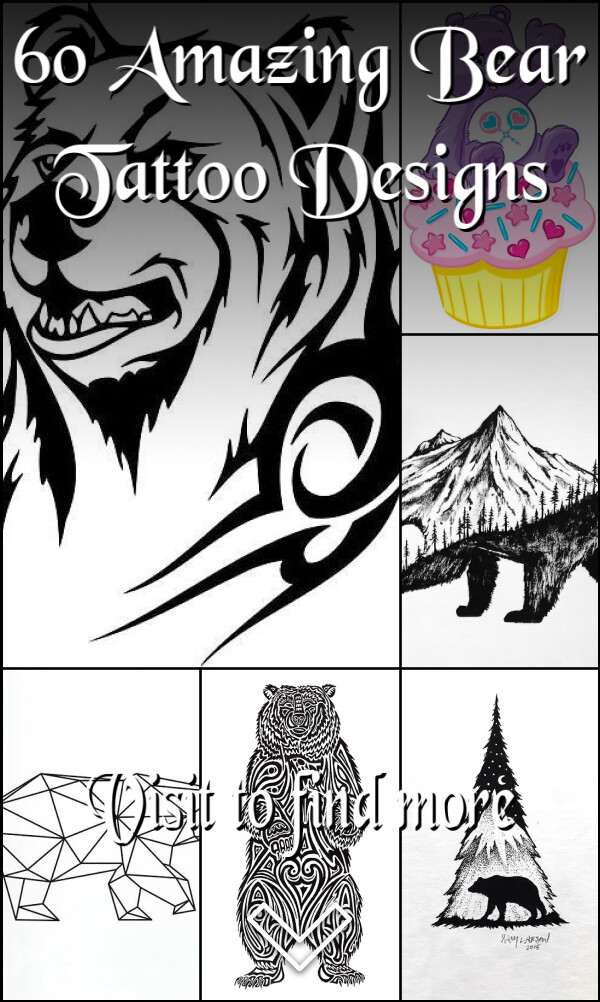 60 Amazing Bear Tattoo Designs