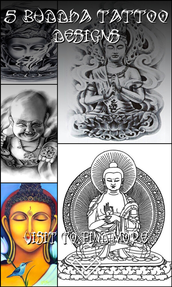 5 Buddha Tattoo Designs