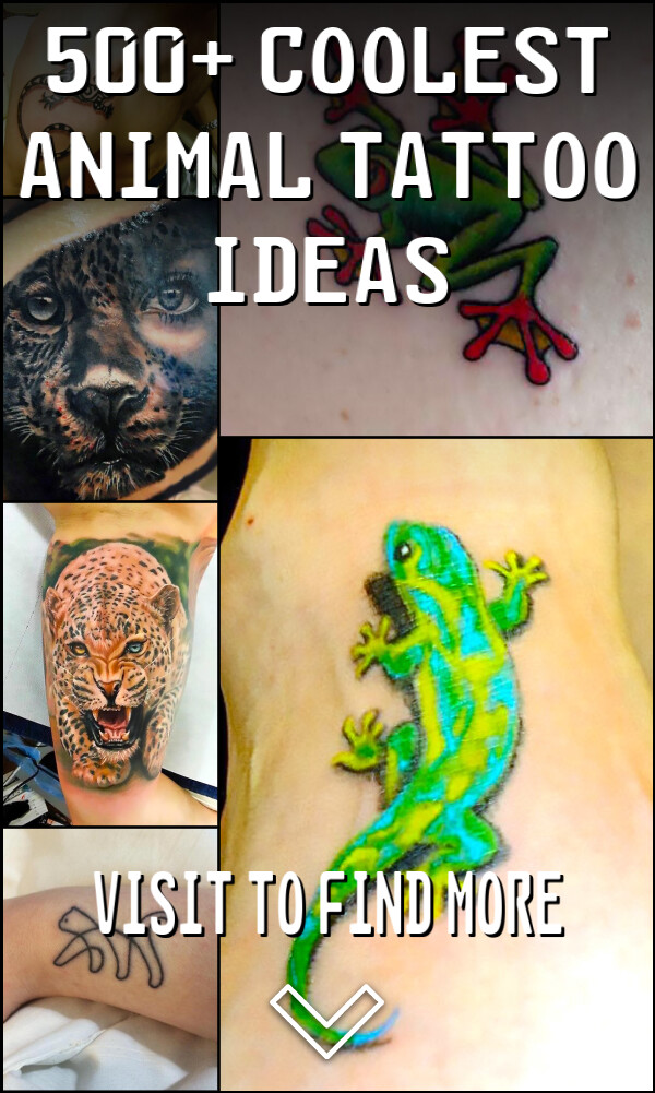 500+ Coolest Animal Tattoo Ideas