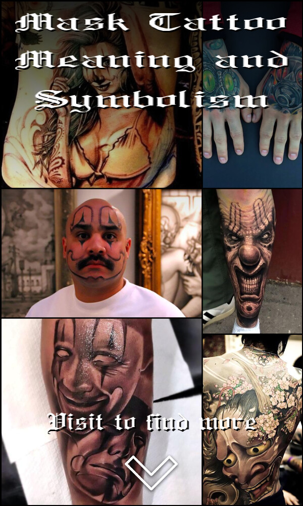 Mask Tattoo Meaning and Symbolism