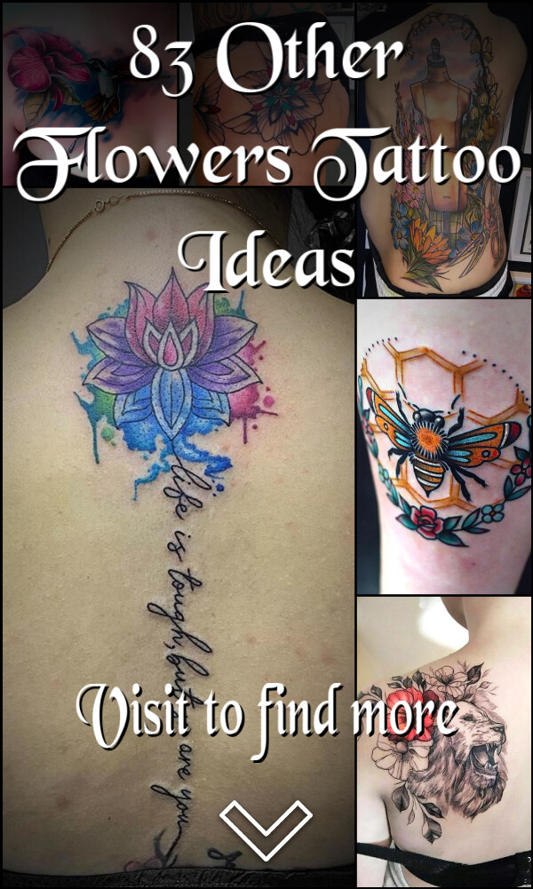 83 Other Flowers Tattoo Ideas