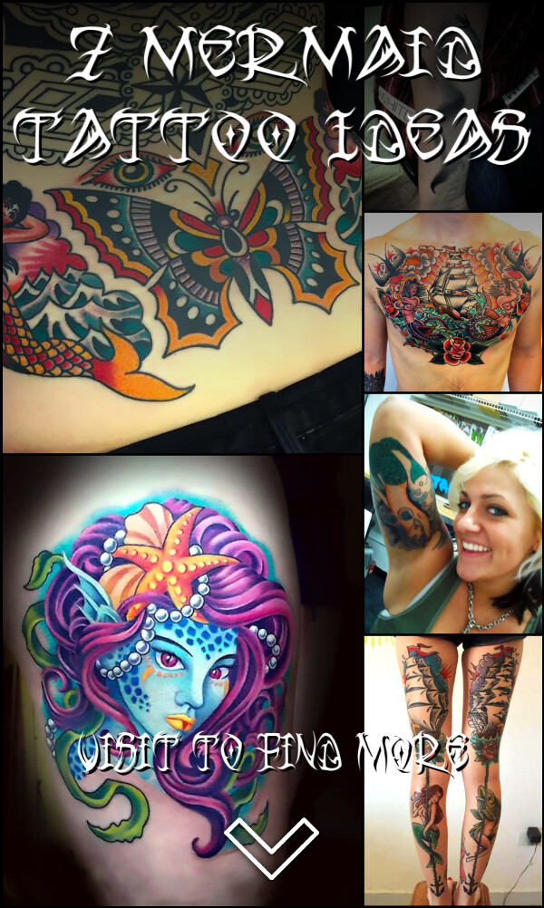 7 Mermaid Tattoo Ideas