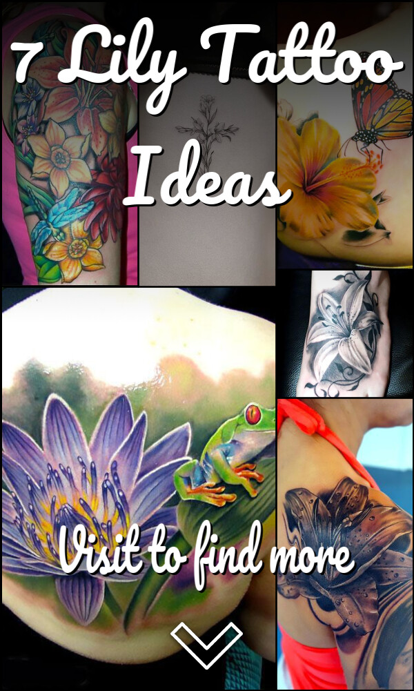 7 Lily Tattoo Ideas
