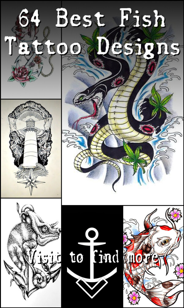 64 Best Fish Tattoo Designs