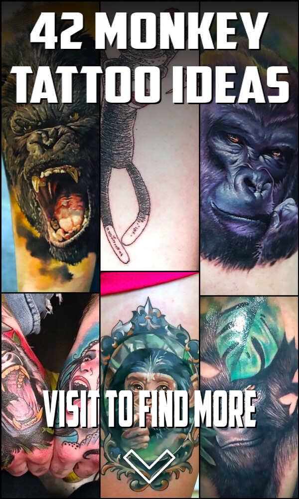 42 Monkey Tattoo Ideas