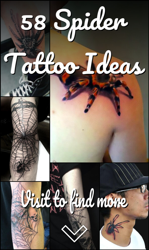 58 Spider Tattoo Ideas