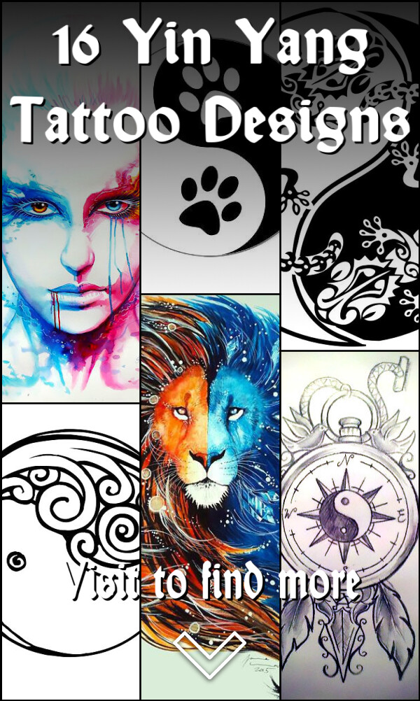 16 Yin Yang Tattoo Designs