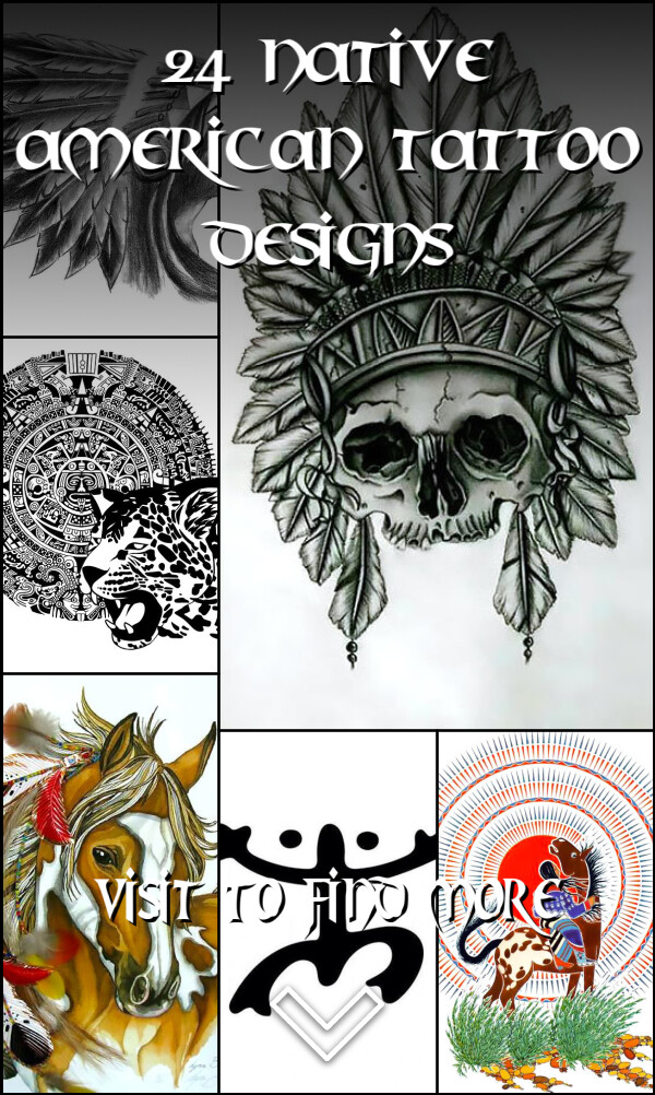 24 Native American Tattoo Designs