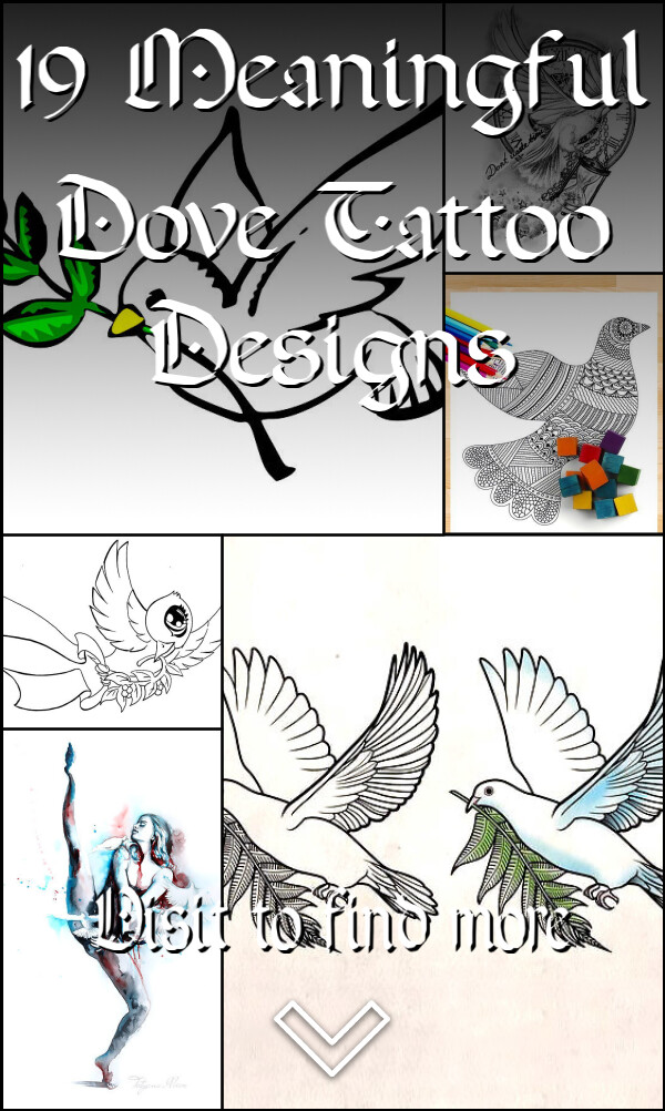 19 Meaningful Dove Tattoo Designs