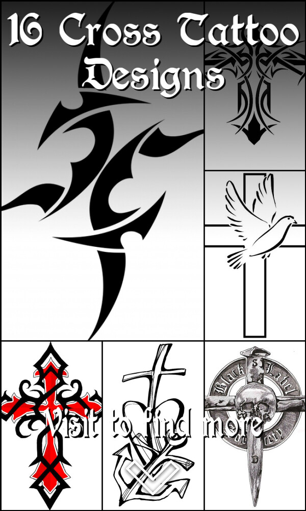 16 Cross Tattoo Designs