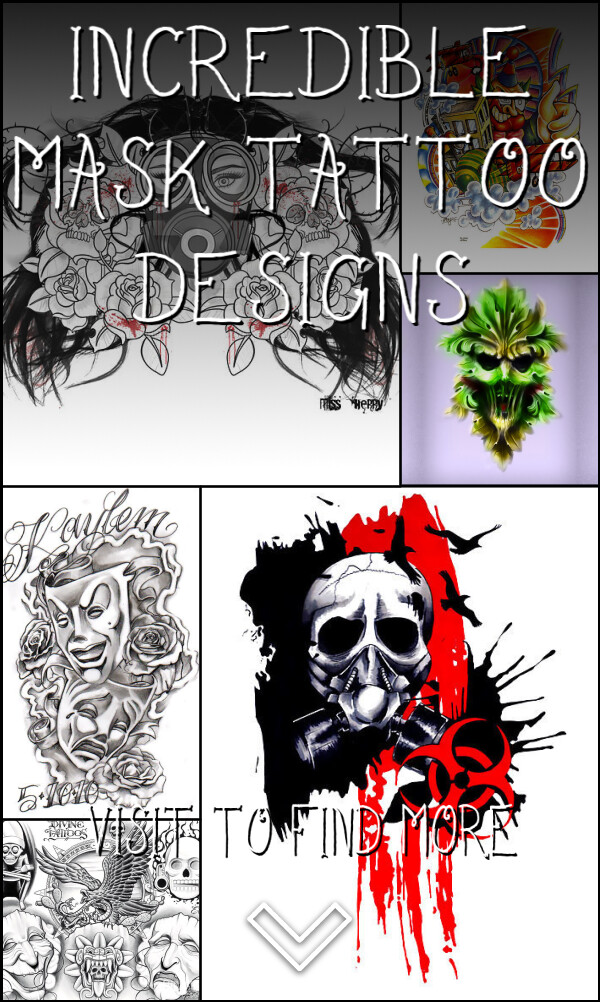 15 Incredible Mask Tattoo Designs