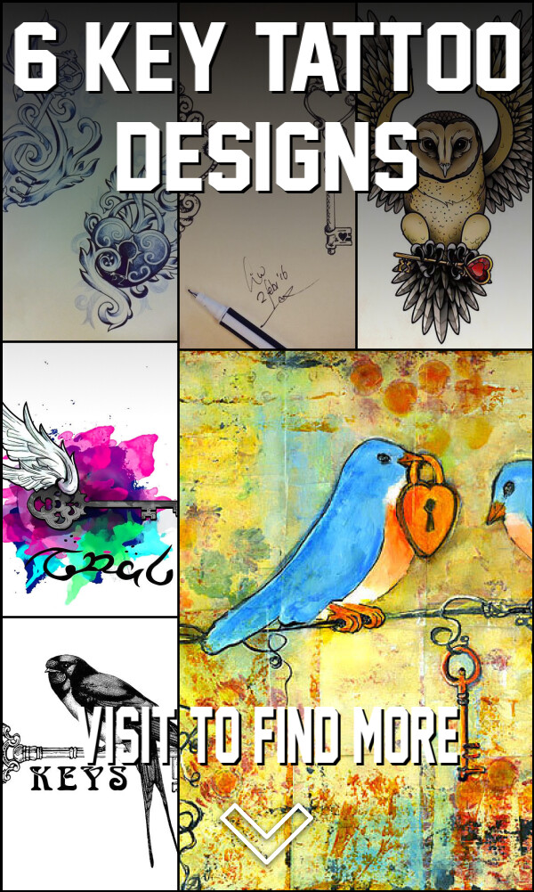 6 Key Tattoo Designs