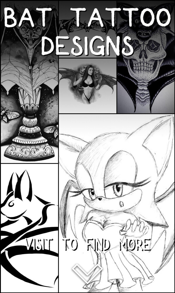 12 Bat Tattoo Designs
