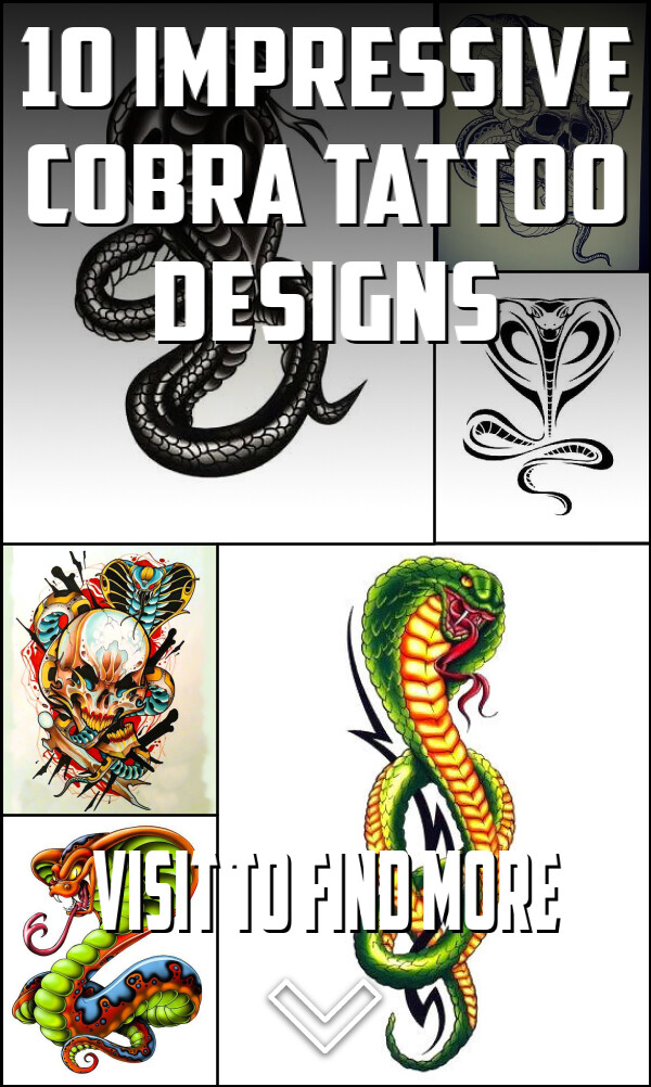 10 Impressive Cobra Tattoo Designs