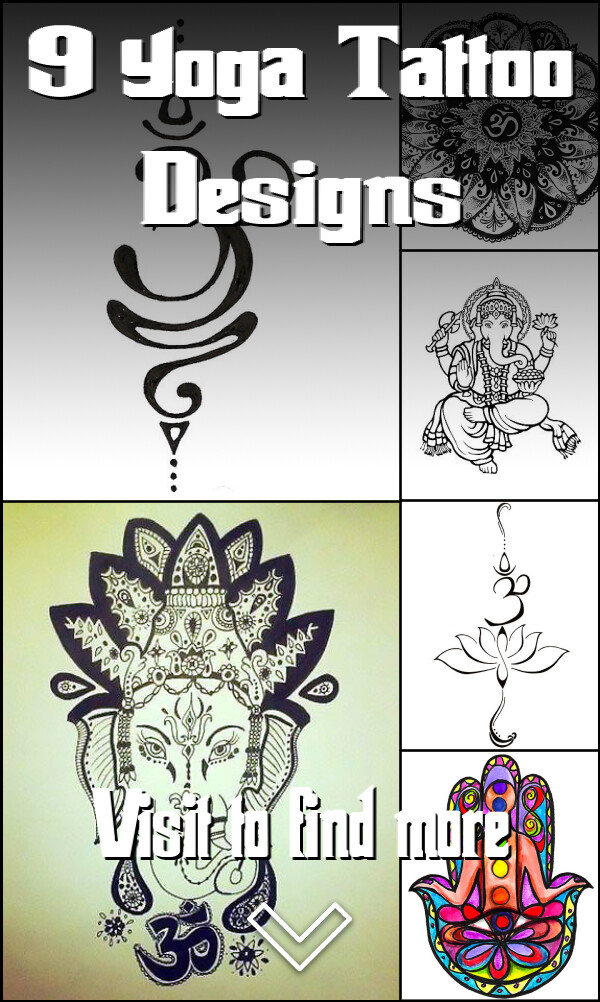 9 Yoga Tattoo Designs