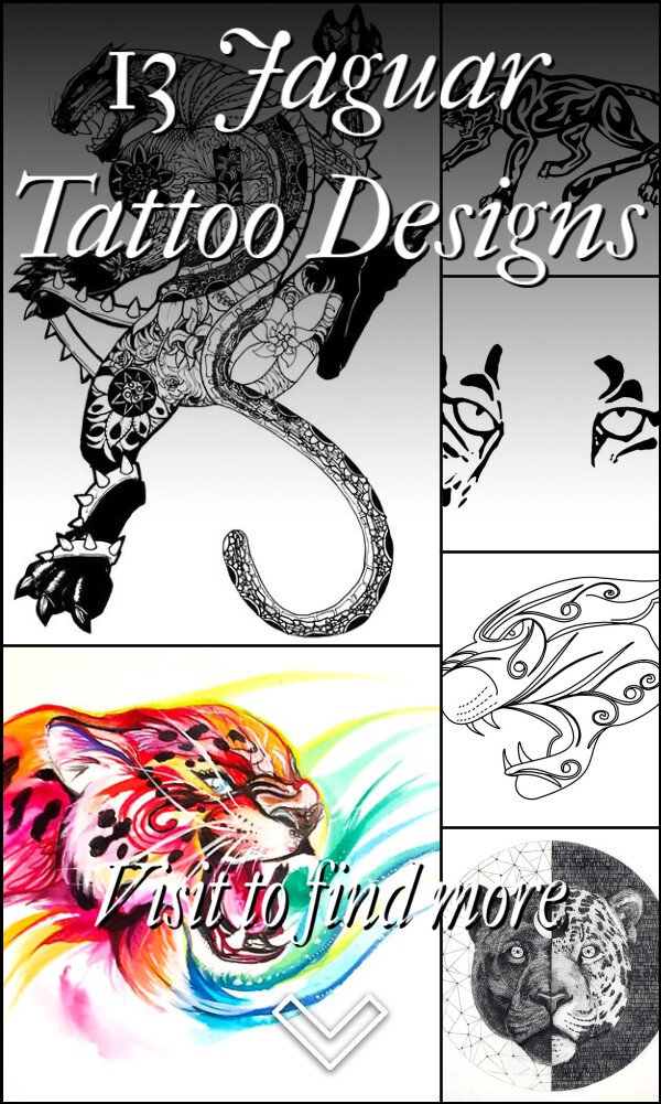 13 Jaguar Tattoo Designs