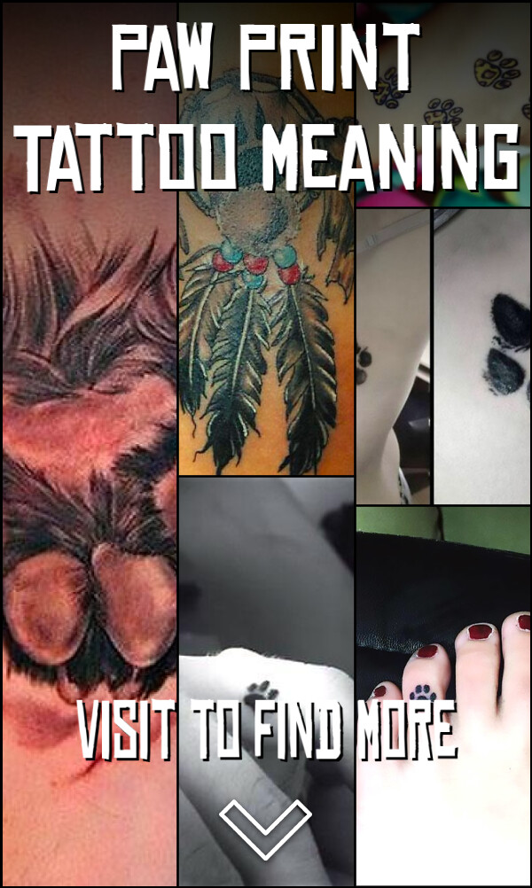 Paw Print Tattoo Meaning