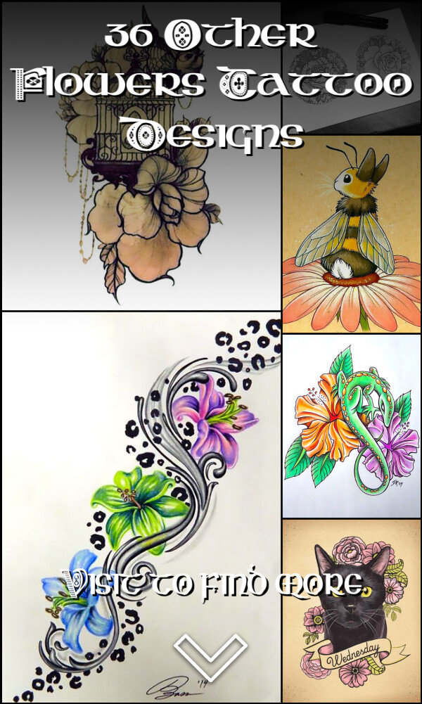 36 Other Flowers Tattoo Designs