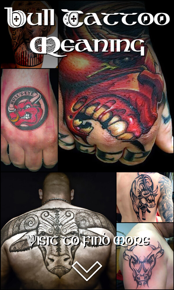 Bull Tattoo Meaning