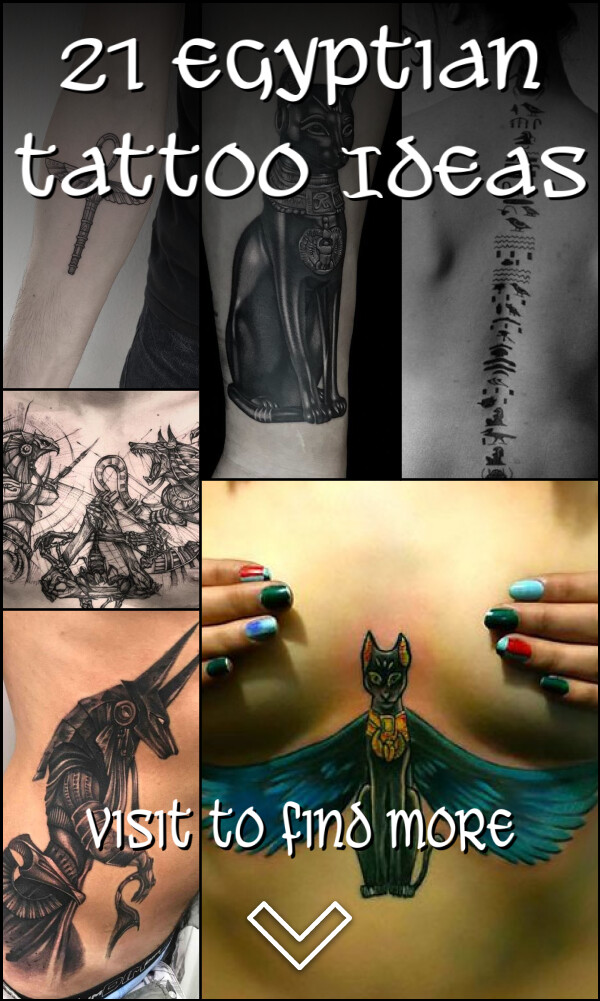 21 Egyptian Tattoo Ideas