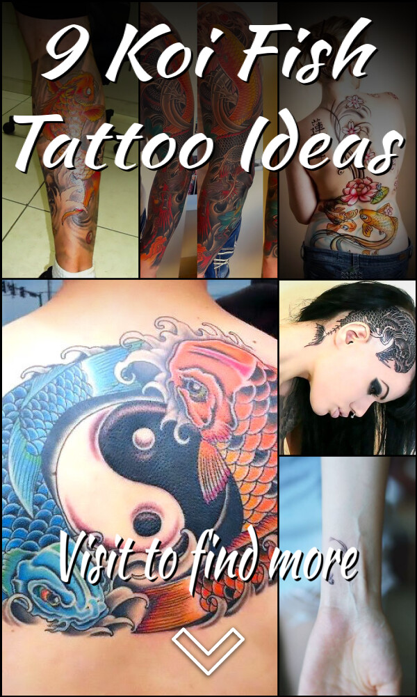 9 Koi Fish Tattoo Ideas