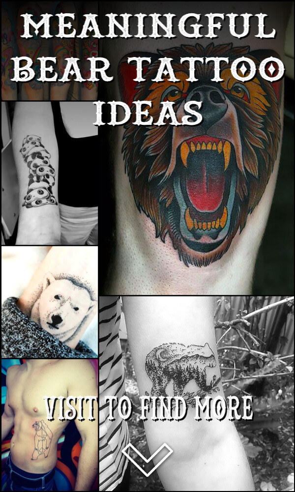 78 Meaningful Bear Tattoo Ideas