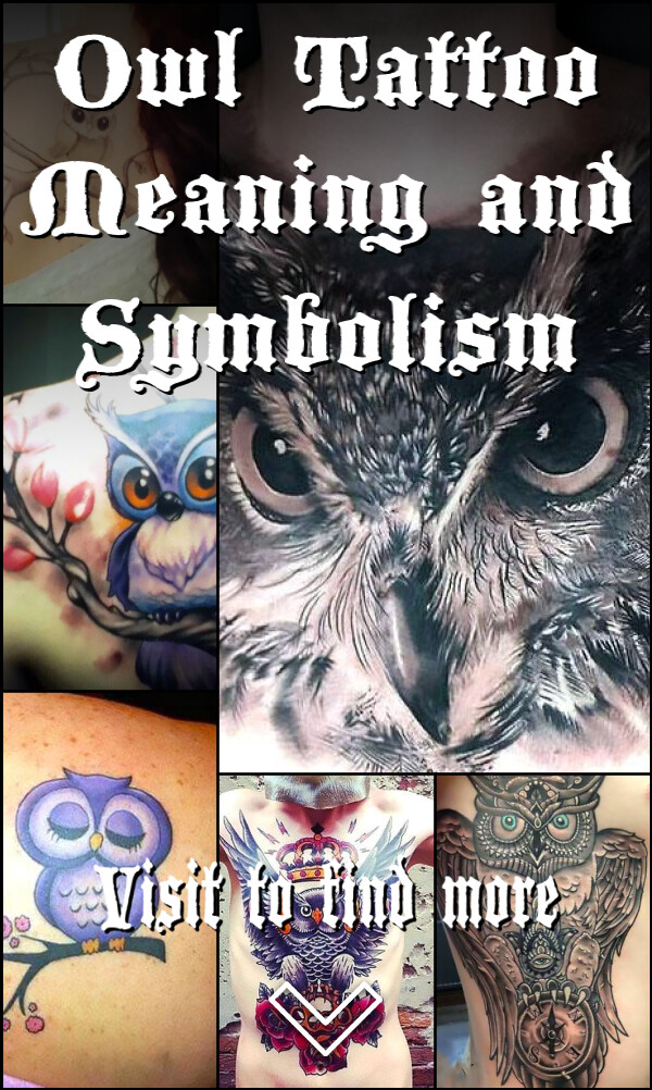 Owl Tattoo Meaning and Symbolism