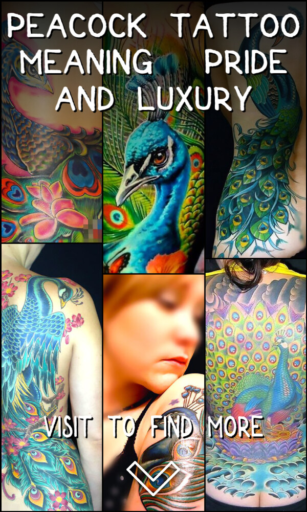 Peacock Tattoo Meaning: Pride and Luxury