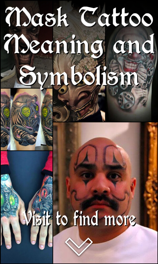 Mask Tattoo Meaning and Symbolism