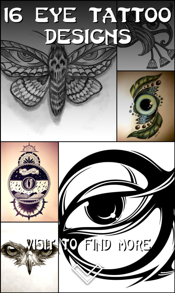 16 Eye Tattoo Designs