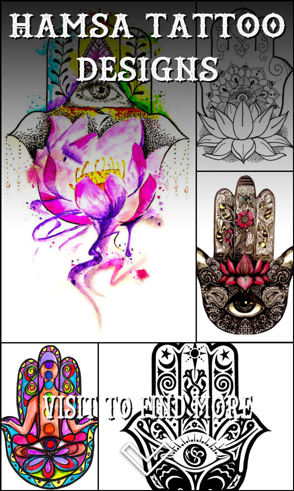 5 Hamsa Tattoo Designs