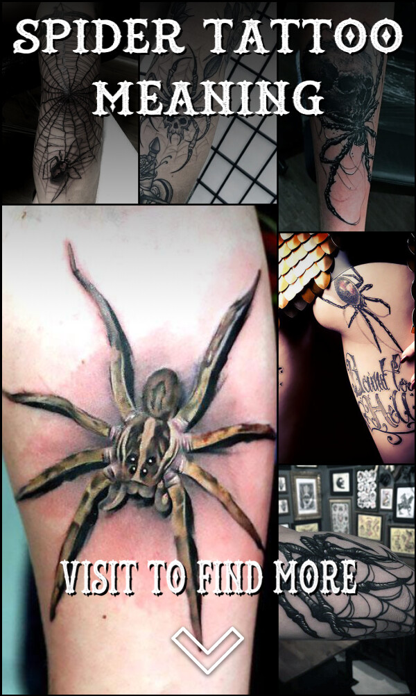 Spider Tattoo Meaning
