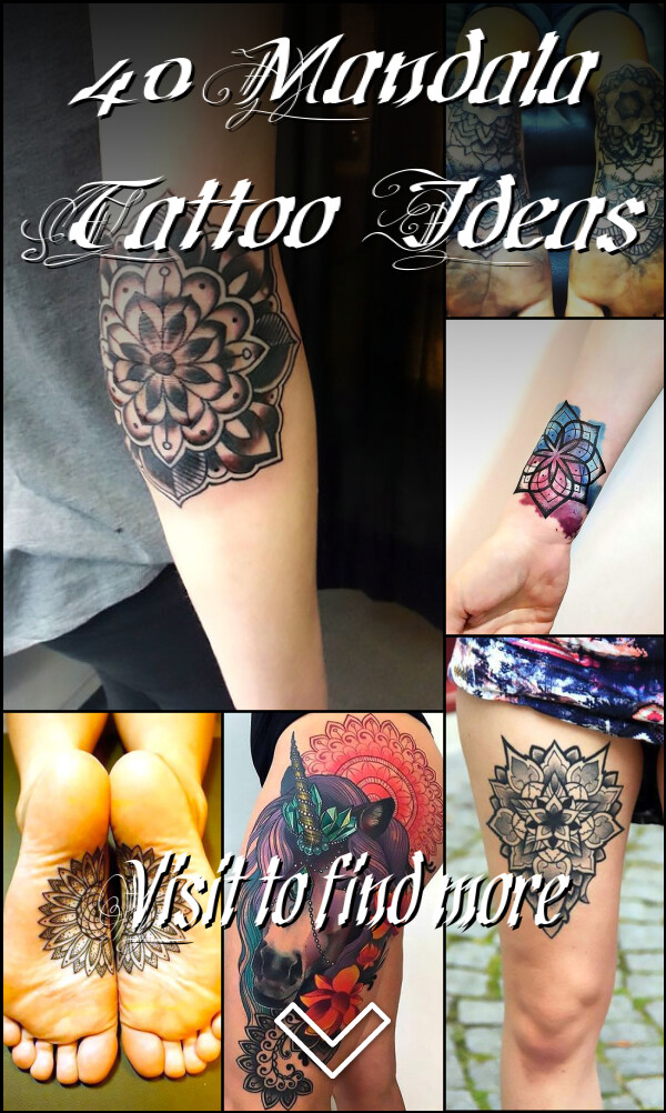 40 Mandala Tattoo Ideas