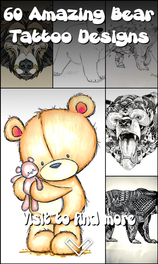 60 Amazing Bear Tattoo Designs