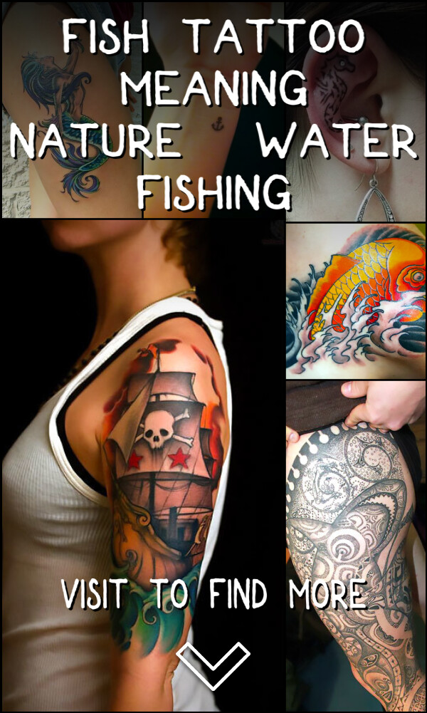 Fish Tattoo Meaning: Nature, Water, Fishing