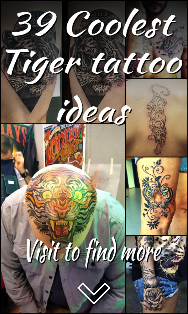 39 Coolest Tiger tattoo ideas