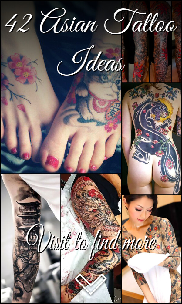 42 Asian Tattoo Ideas
