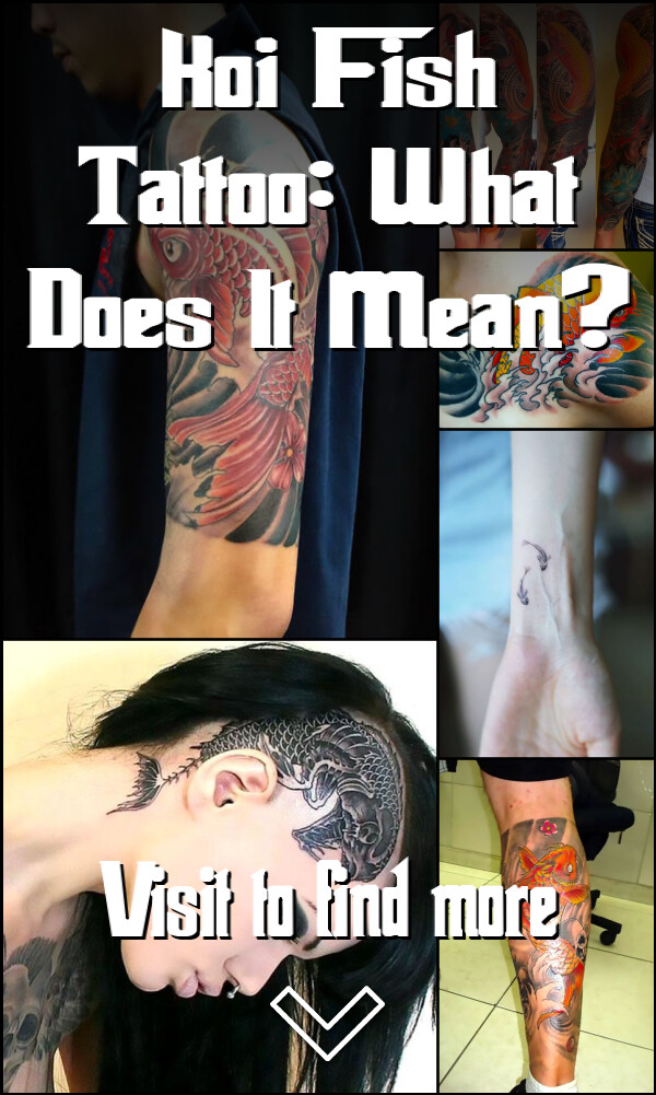 Koi Fish Tattoo: What Does It Mean?