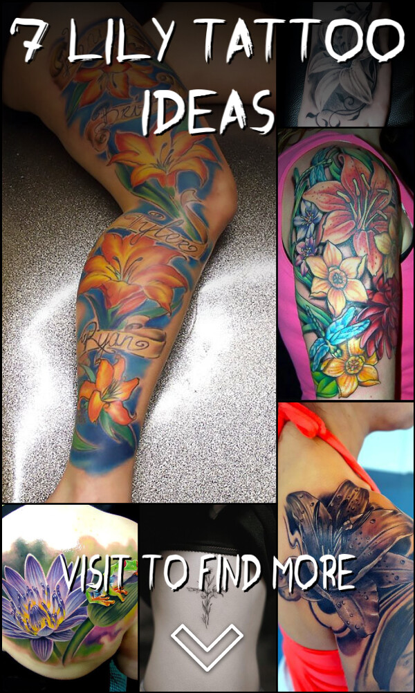 7 Lily Tattoo Ideas