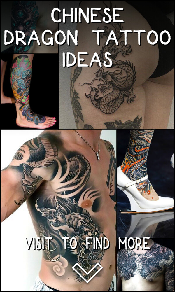 12 Chinese Dragon Tattoo Ideas