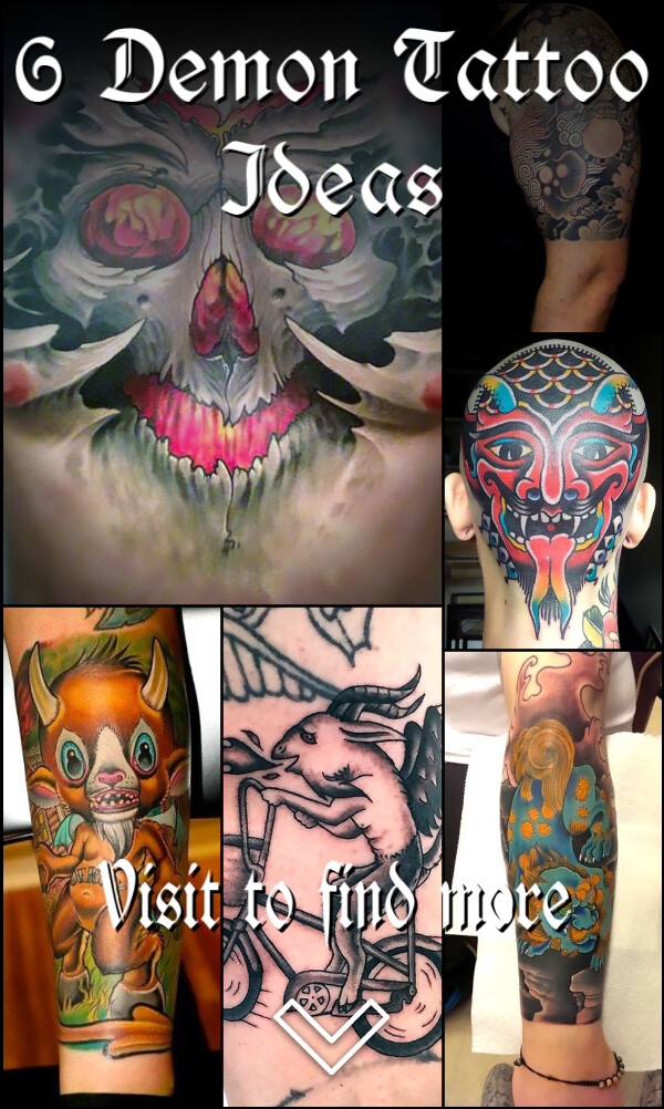 6 Demon Tattoo Ideas