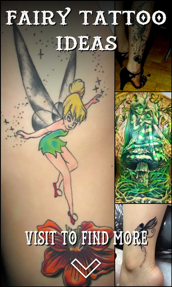 4 Fairy Tattoo Ideas