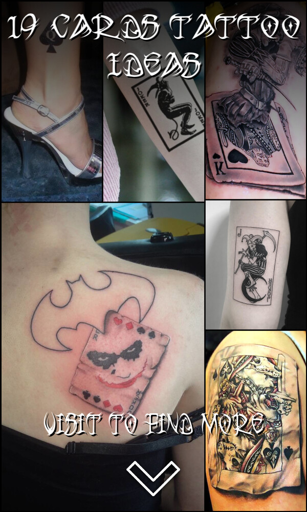 19 Cards Tattoo Ideas