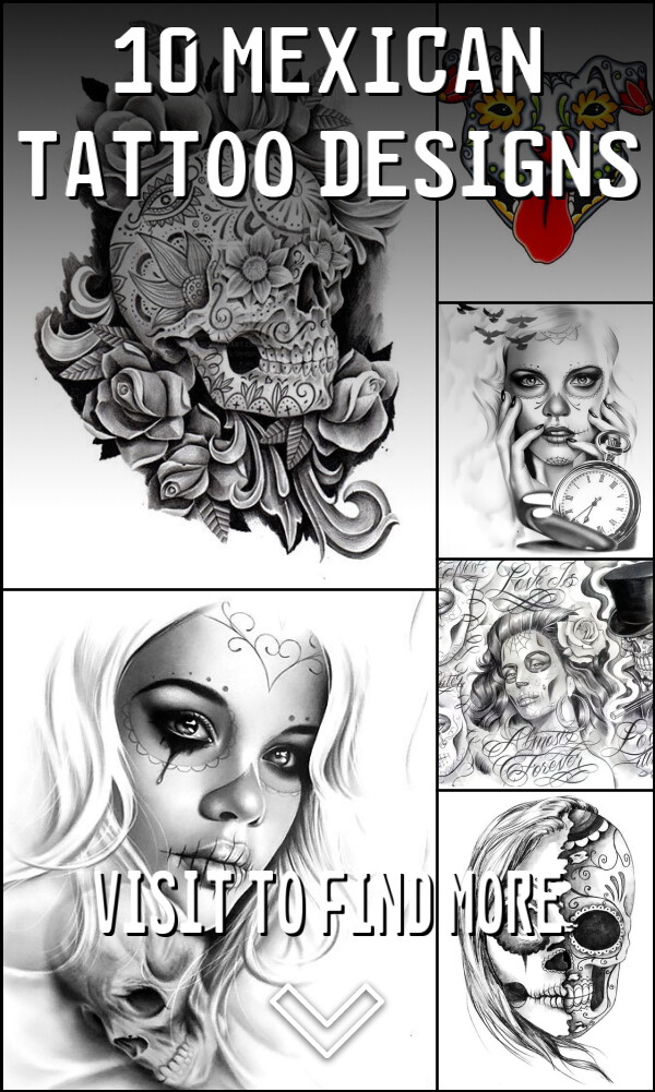 10 Mexican Tattoo Designs