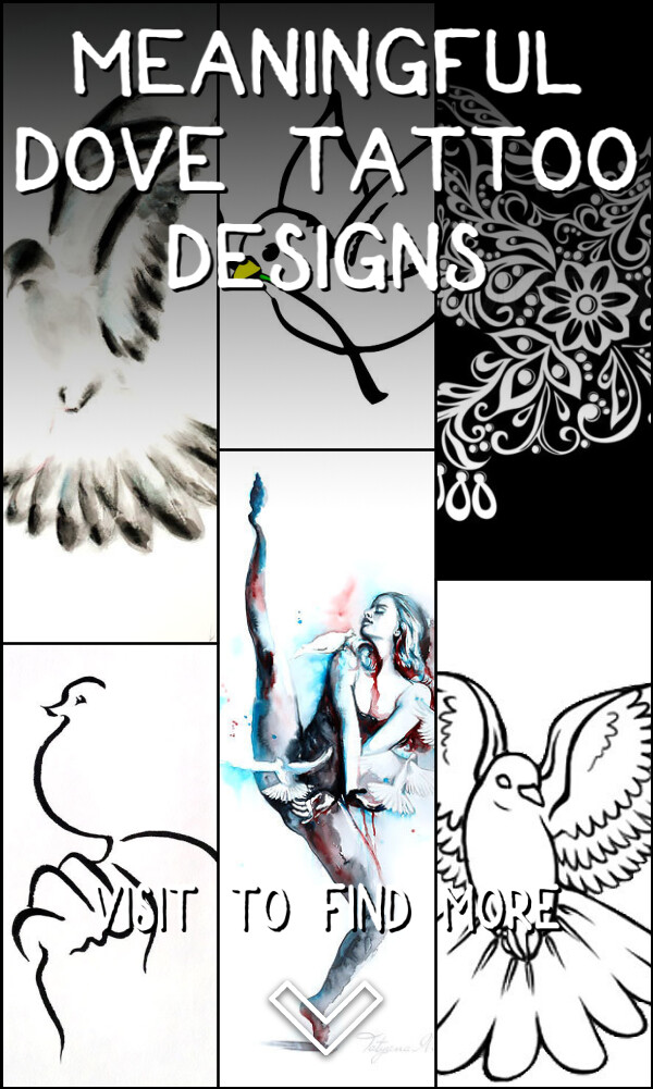 19 Meaningful Dove Tattoo Designs
