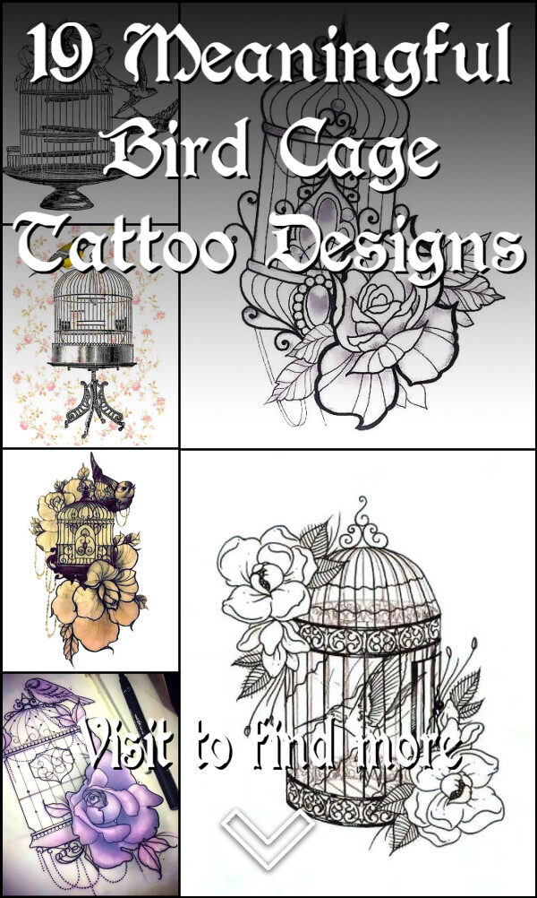 19 Meaningful Bird Cage Tattoo Designs